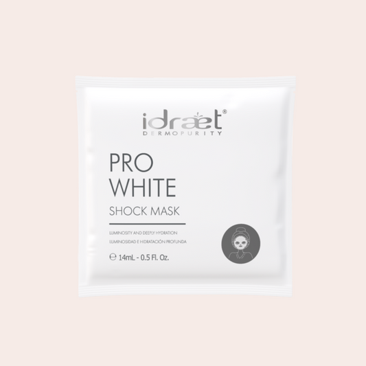 Pro White Shock Mask - Mascara de tela 1un