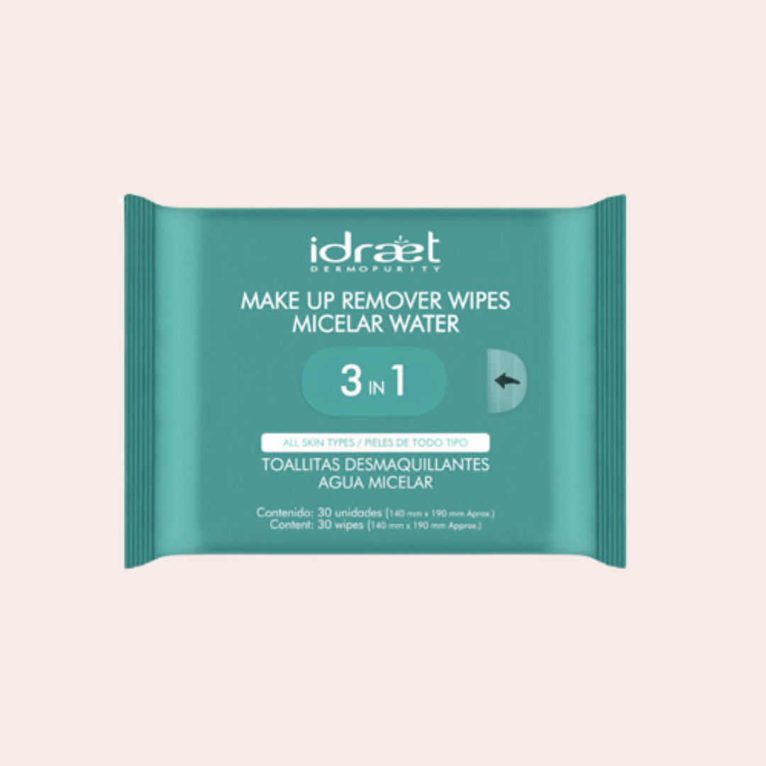 Makeup Remover Wipes - Toallitas Desmaquillantes 30un